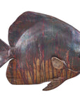 Phillips Collection Australian Bat Fish Maroon Wall Sculpture