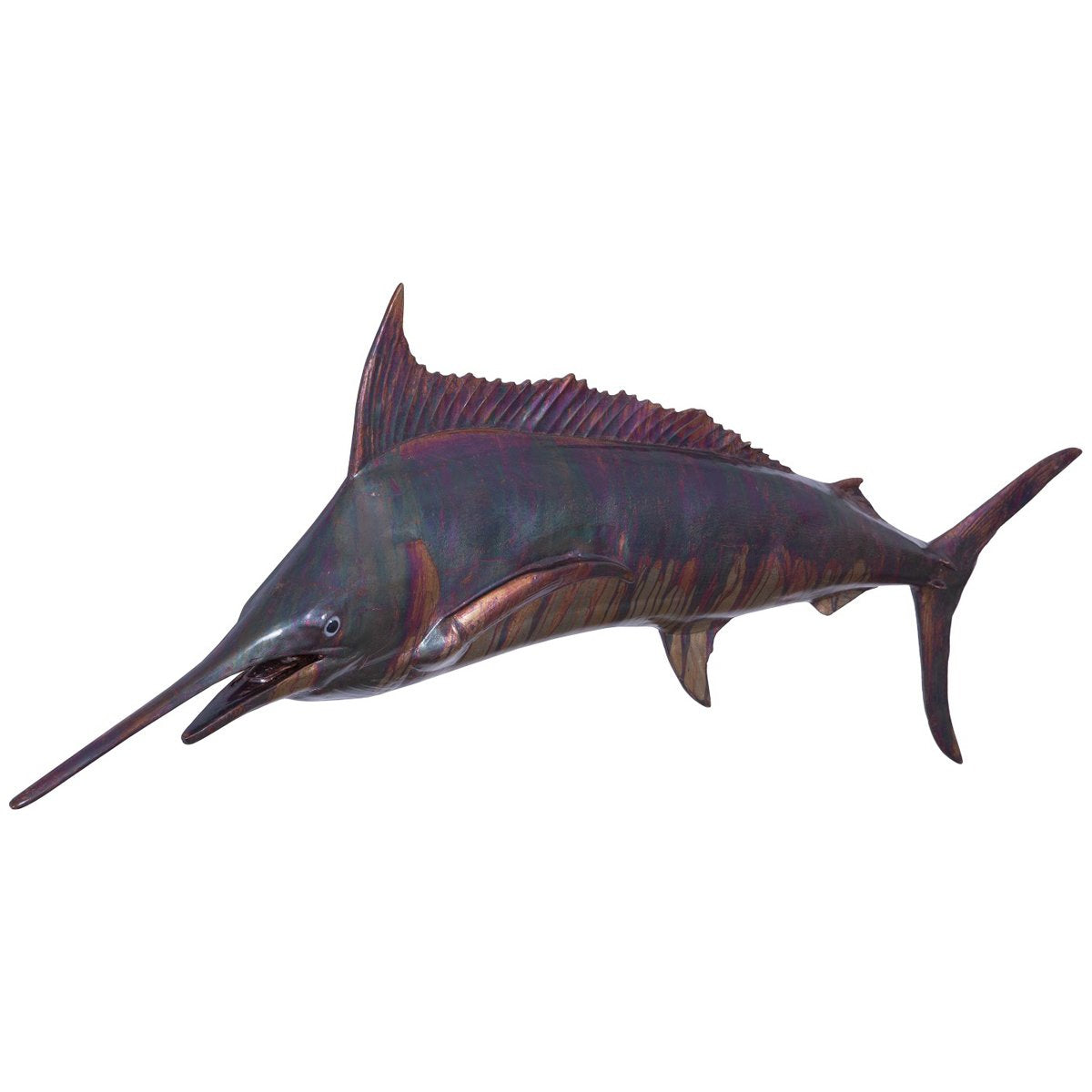 Phillips Collection Blue Marlin Fish Wall Sculpture