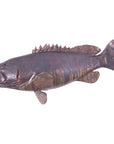 Phillips Collection Estuary Cod Fish Wall Sculpture, Copper Patina