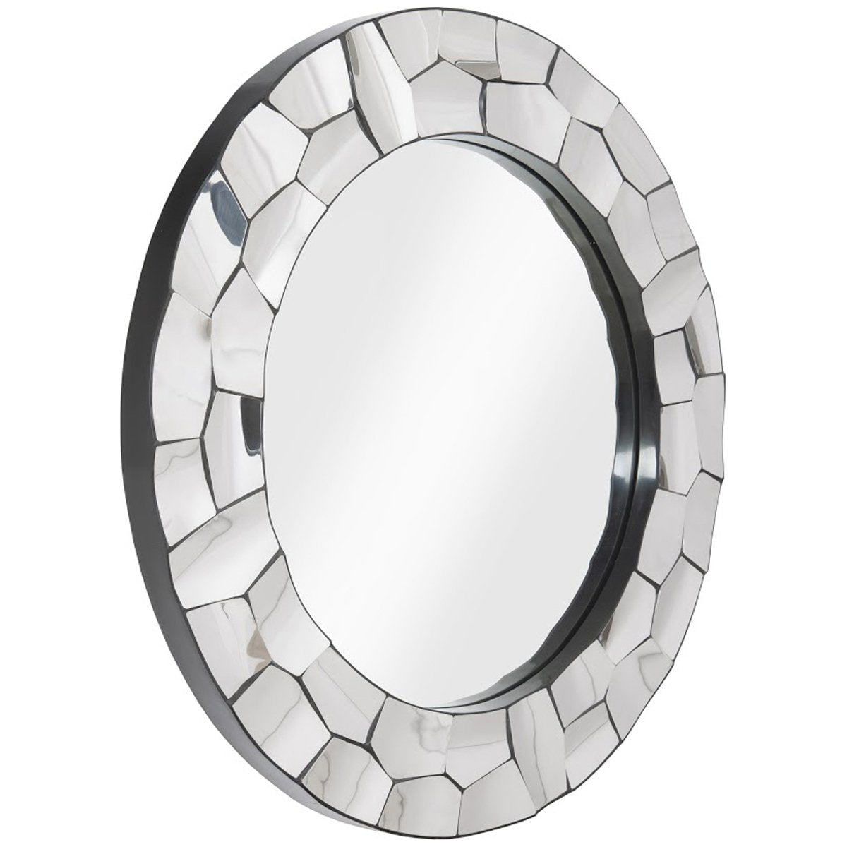 Phillips Collection Crazy Cut Round Mirror