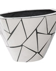 Phillips Collection Triangle Crazy Cut Planter, Small