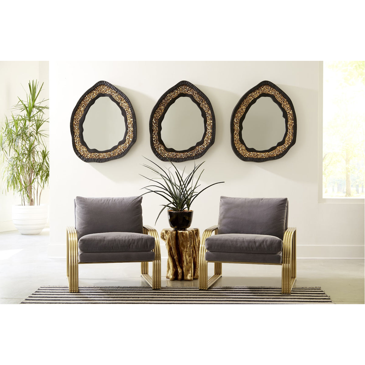 Phillips Collection Geode Mirror