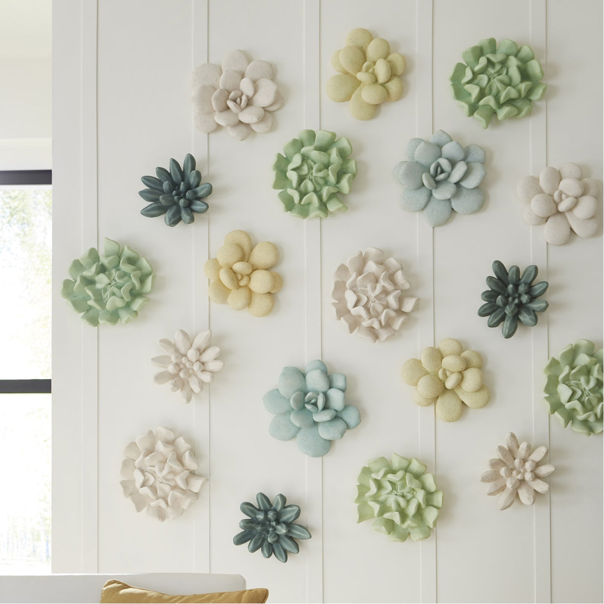 Phillips Collection Oviferum Succulent Outdoor Wall Art