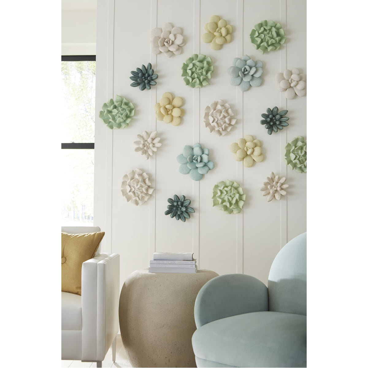 Phillips Collection Compactum Succulent Outdoor Wall Art