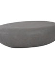 Phillips Collection River Stone Resin Outdoor Coffee Table