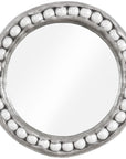 Phillips Collection Pearl Round Silver Mirror