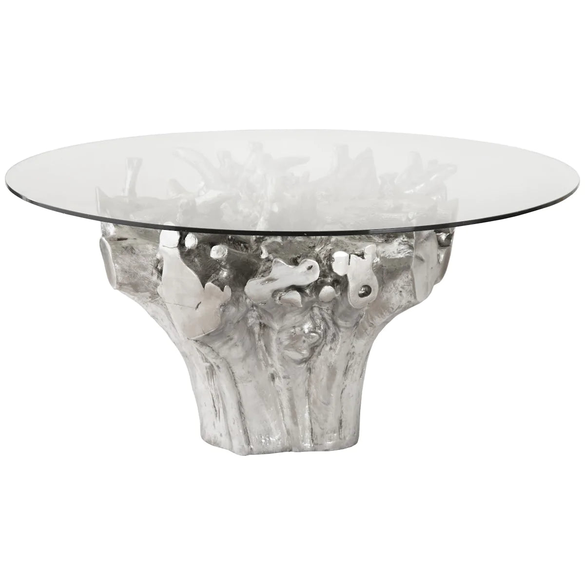 Phillips Collection Root Small Silver Dining Table