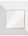 Phillips Collection Facet White Mirror