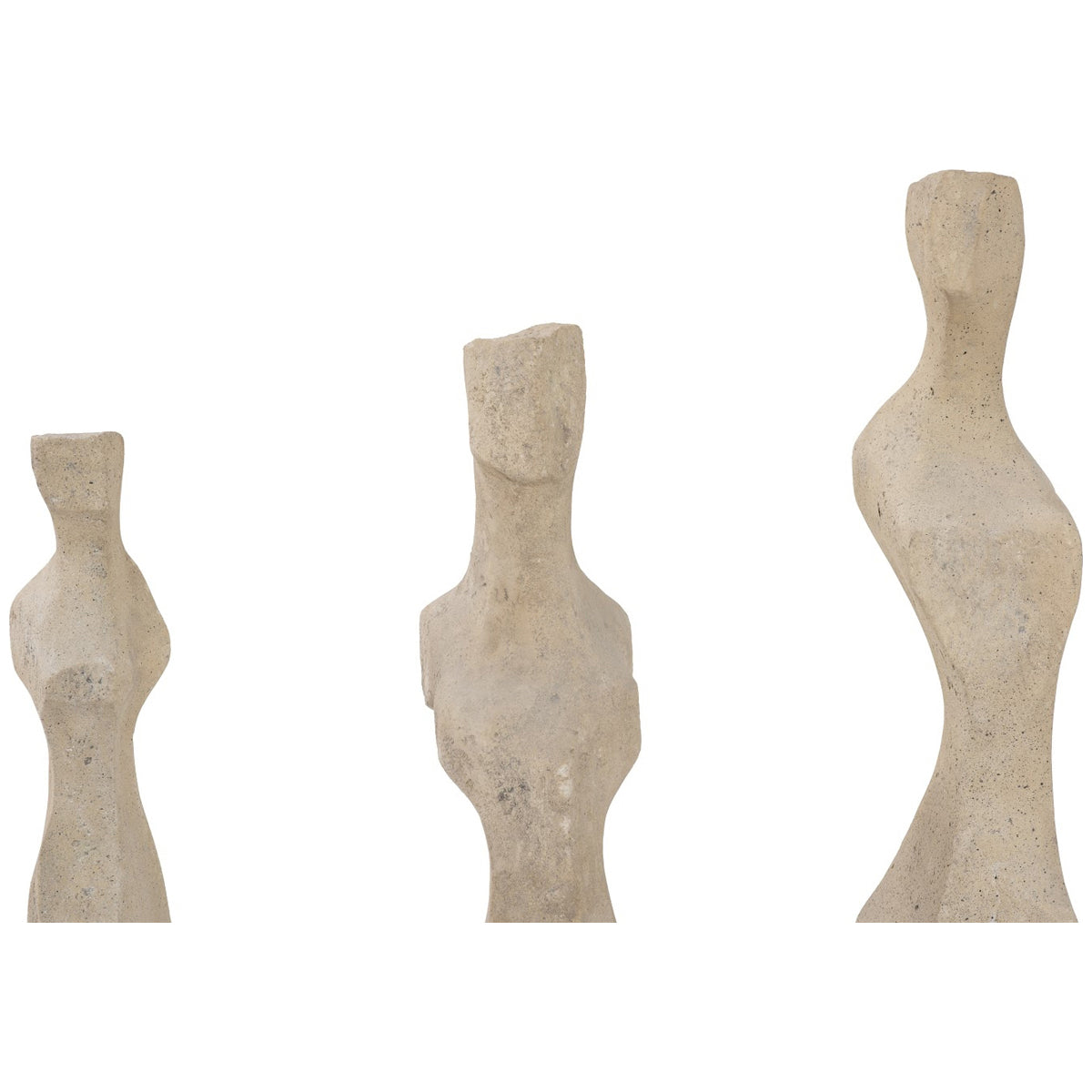 Phillips Collection Cast Woman Sculpture, 3-Piece Set