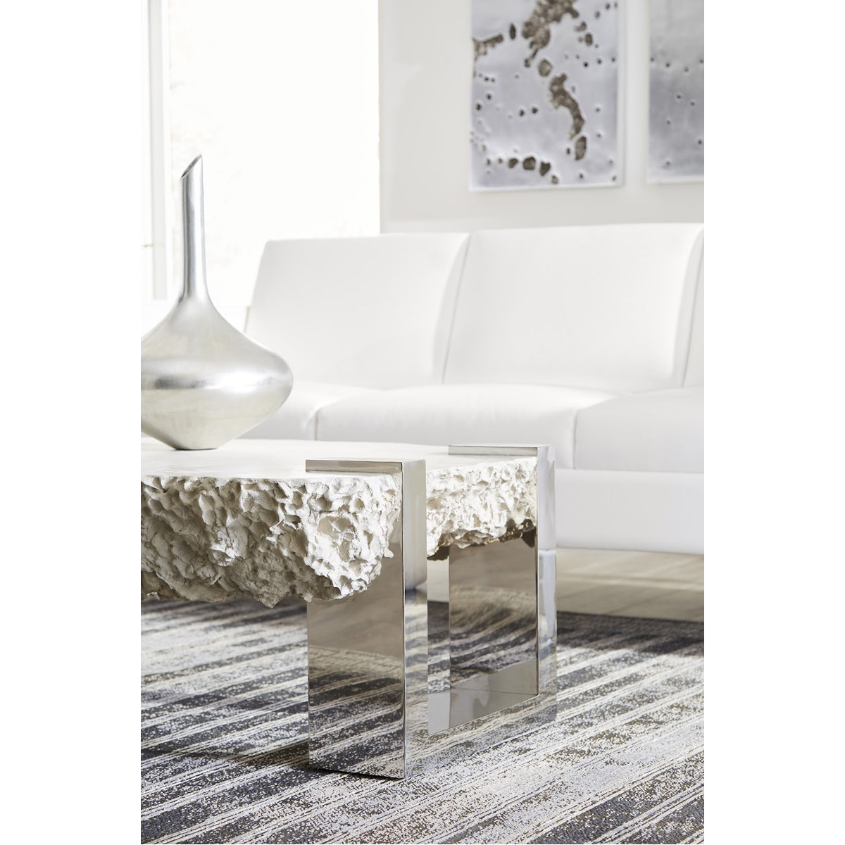 Phillips Collection Negotiation Coffee Table, Ash