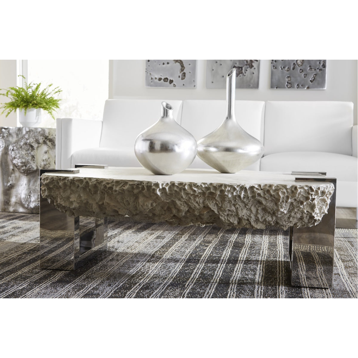 Phillips Collection Negotiation Coffee Table, Ash