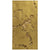 Phillips Collection Splotch Rectangle Gold Wall Art