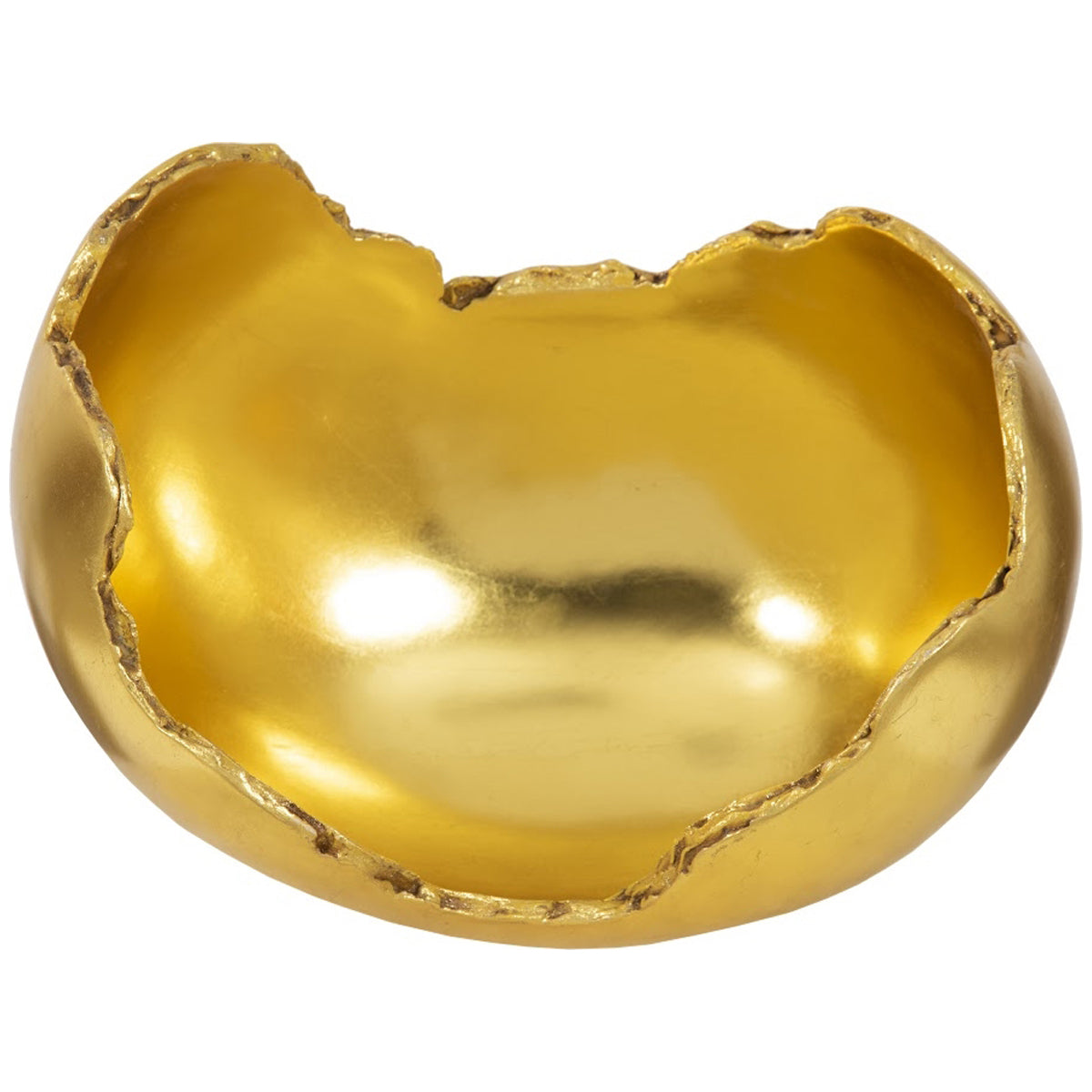 Phillips Collection Burled Gold Bowl