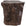 Phillips Collection Log Outdoor Side Table, Bronze