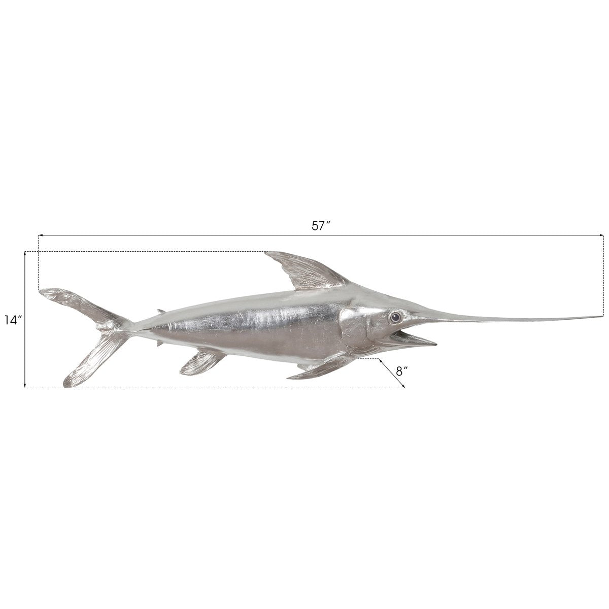 Phillips Collection Broadbill Swordfish Fish Wall Sculpture