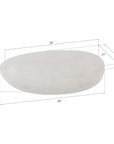 Phillips Collection River Stone Outdoor Coffee Table