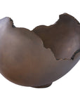 Phillips Collection Burled Bowl, Bronze