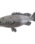 Phillips Collection Estuary Cod Fish Wall Sculpture, Polished Aluminum