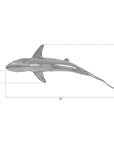 Phillips Collection Whaler Shark Fish Wall Sculpture