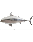 Phillips Collection Mackerel Fish Wall Sculpture, Silver Leaf