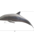 Phillips Collection Dolphin Wall Decor, Polished Aluminum