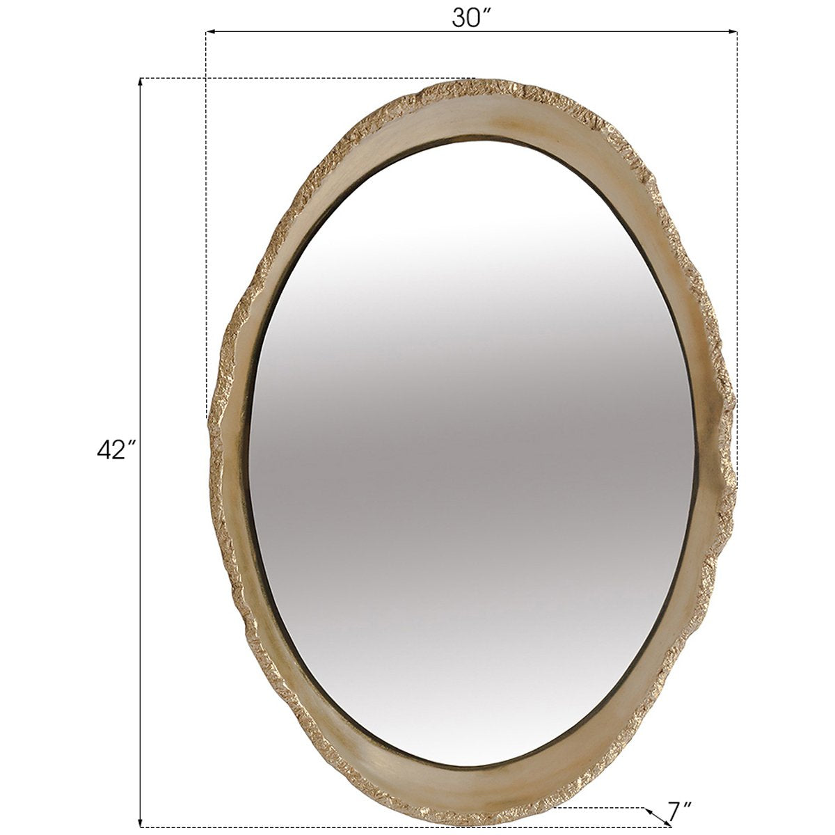 Phillips Collection Broken Egg Mirror