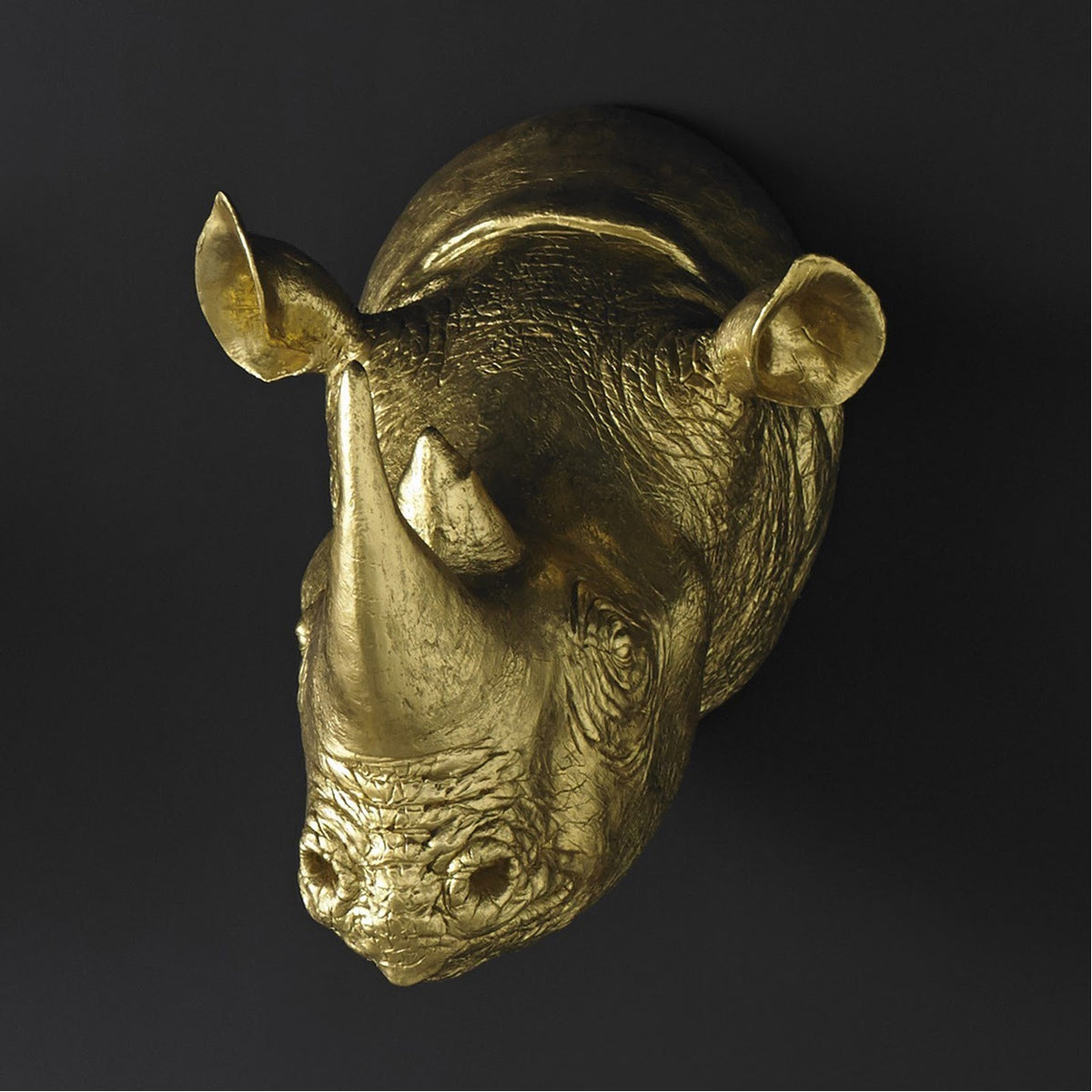 Phillips Collection Rhino Gold Wall Art