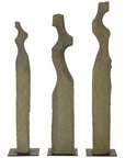 Phillips Collection Cast Women Sculptures, 3-Piece Set