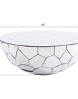 Phillips Collection Crazy Cut Round Coffee Table