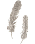 Phillips Collection Feathers Wall Art, 2-Piece Set