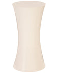 Phillips Collection Ave Pedestal, Gel Coat White