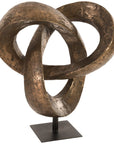 Phillips Collection Trifoil Sculpture, Bronze