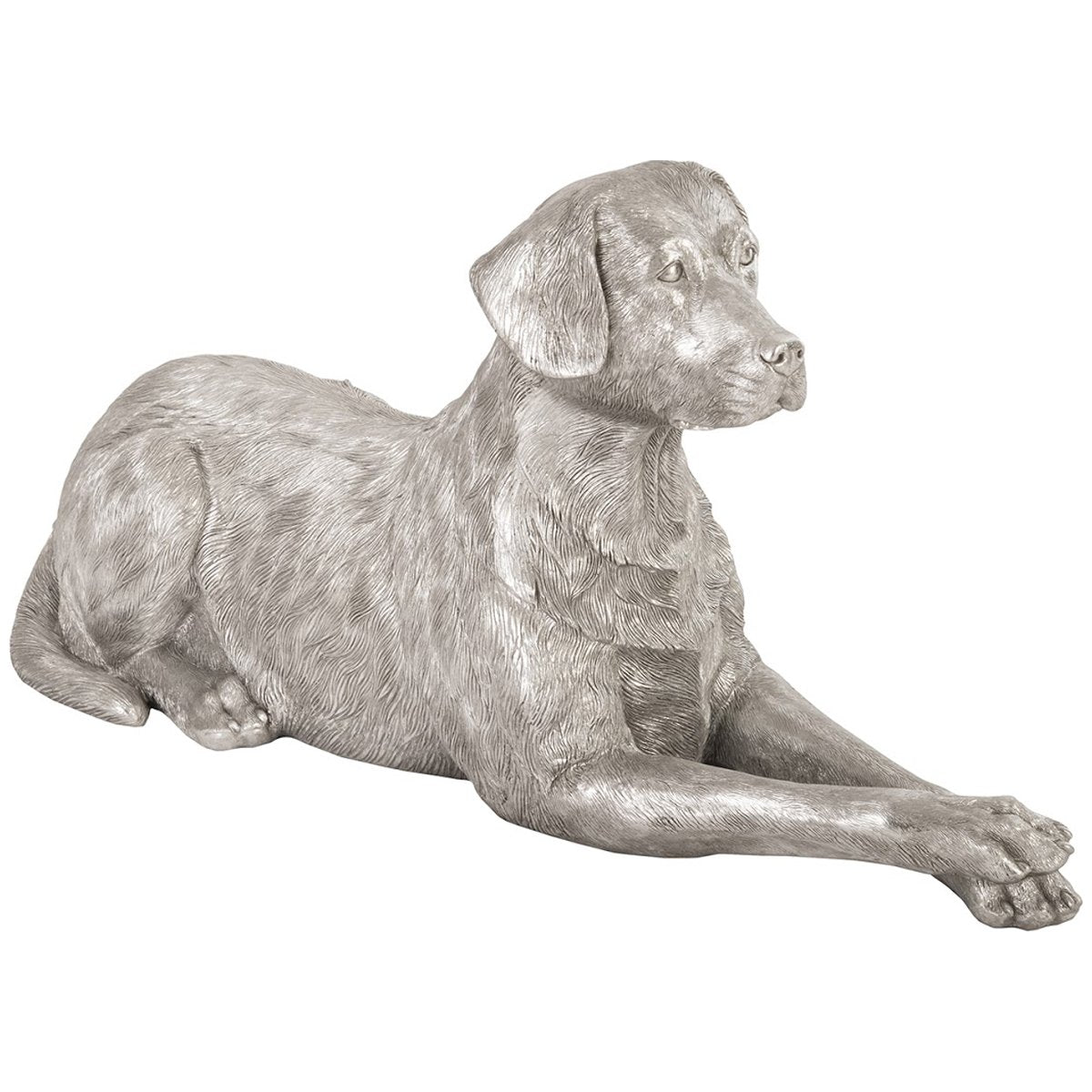 Phillips Collection Labrador Dog Sculpture, Laying