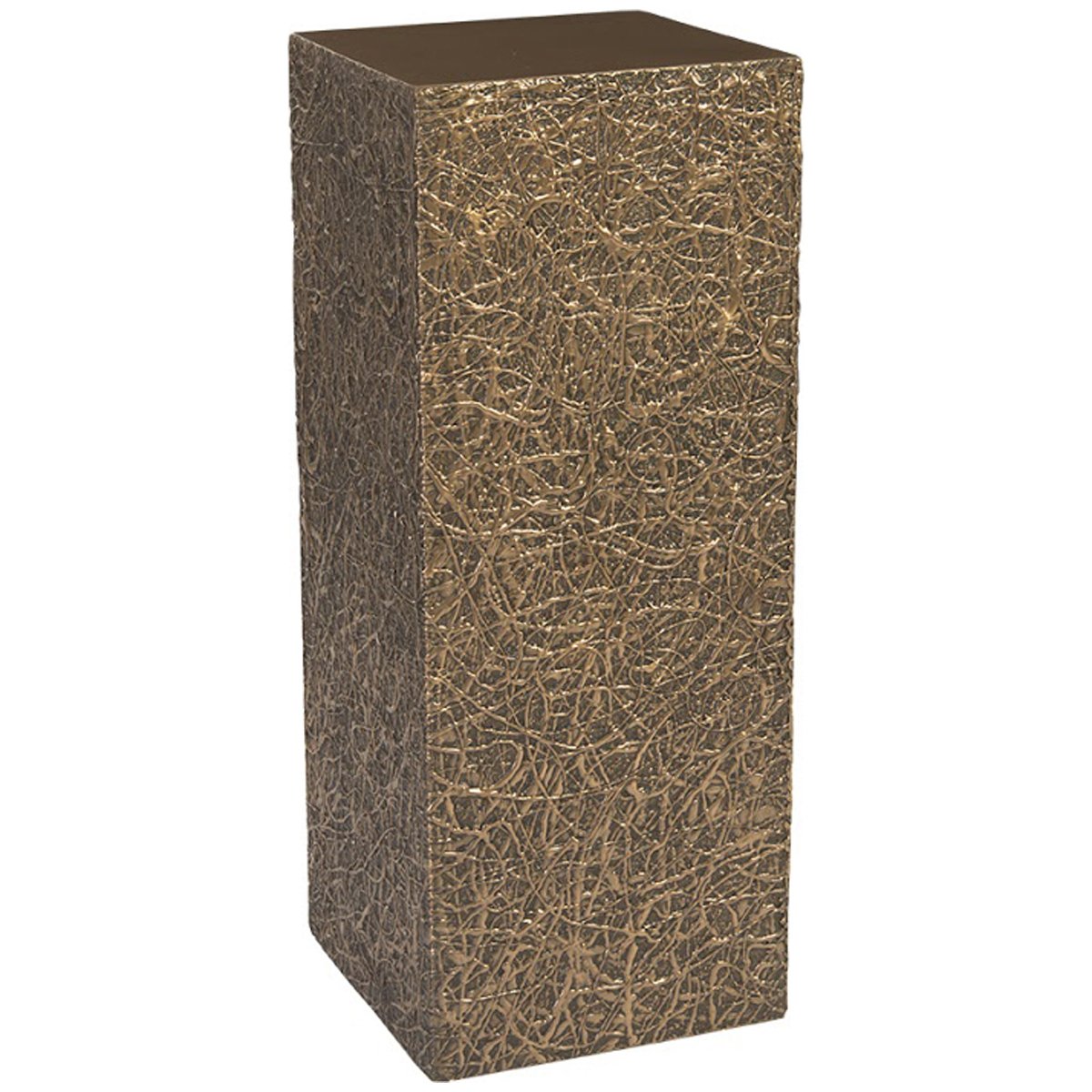 Phillips Collection String Theory Outdoor Pedestal, Bronze