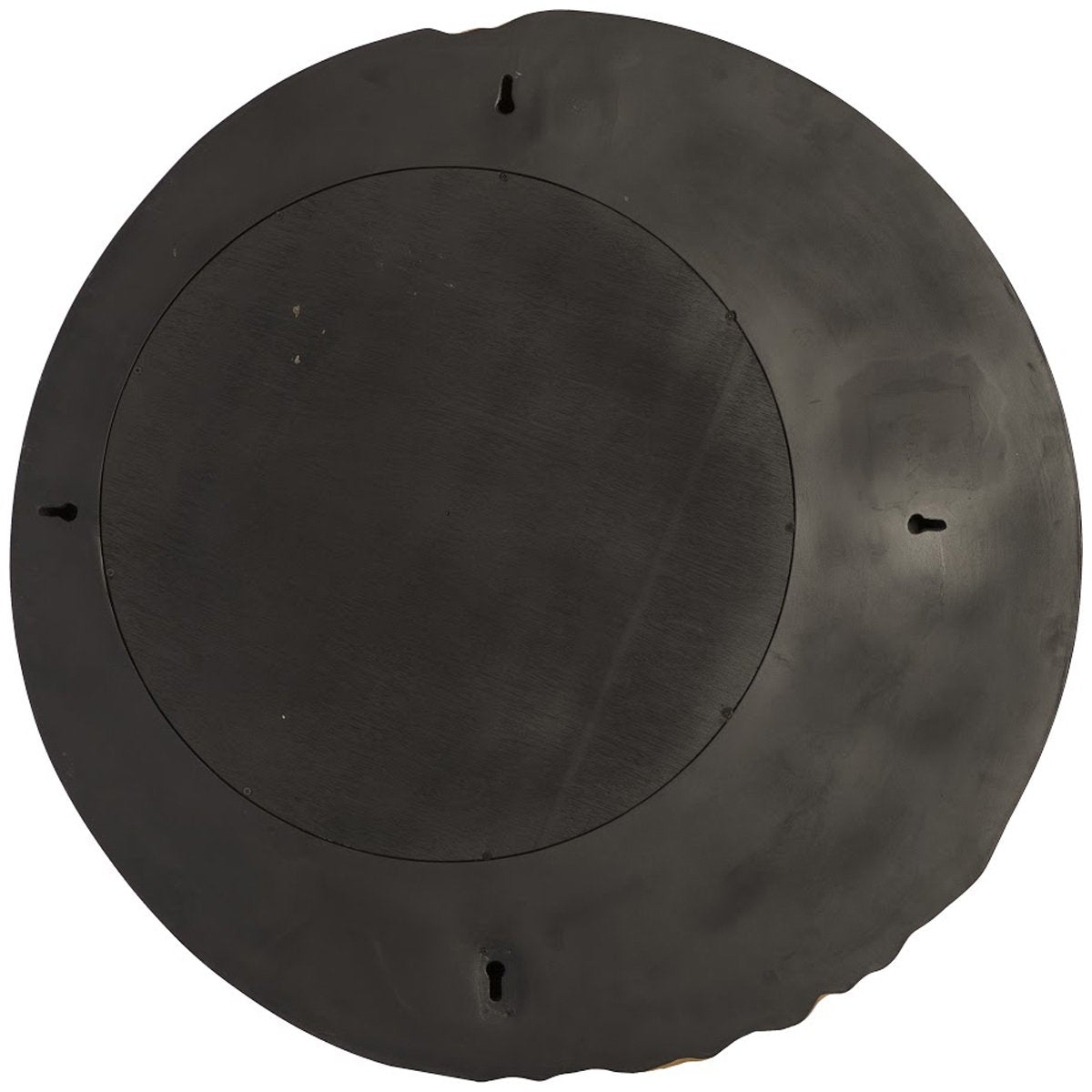 Phillips Collection Mercury Round Black Gold Mirror