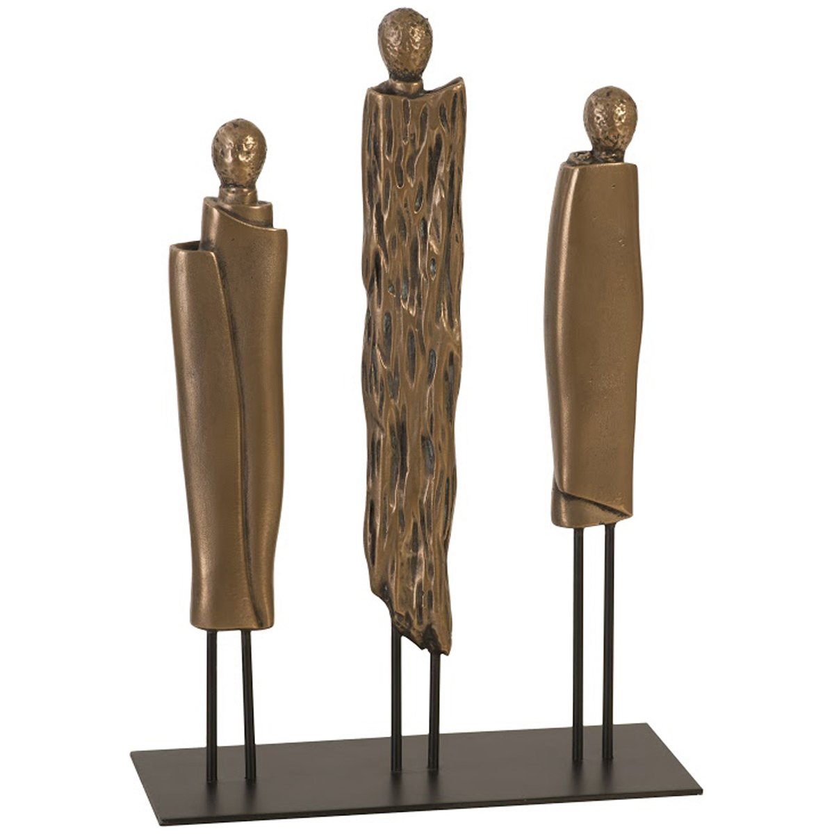 Phillips Collection Robed Monk Trio Sculpture