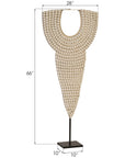 Phillips Collection Shell Necklace Sculpture on Stand