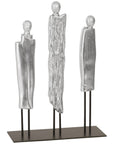 Phillips Collection Robed Monk Trio Sculpture