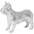 Phillips Collection French Bulldog Sculpture, Silver