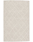 Jaipur Plateau Moab Geometric Trellis Light Gray Ivory PLT01 Rug