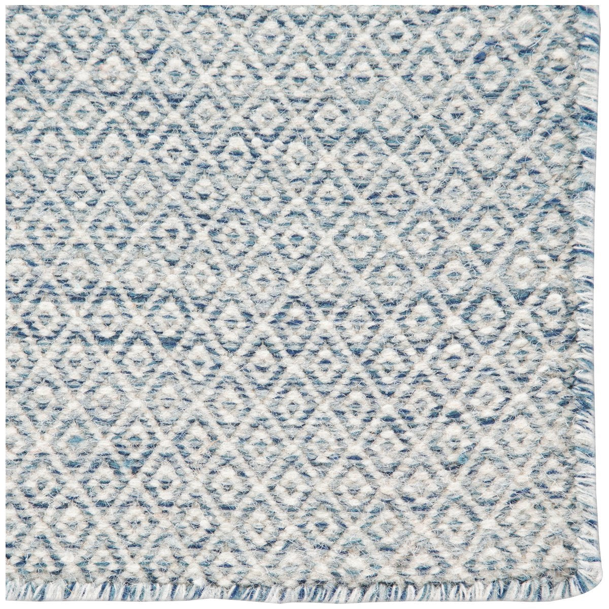 Jaipur Poise Glace Geometric Trellis Light Blue Ivory POE05 Rug