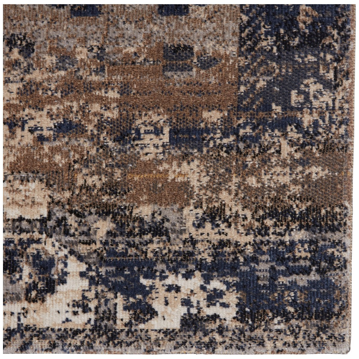 Jaipur Polaris Belfast Medallion Taupe Dark Blue POL25 Rug