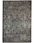 Jaipur Polaris Ansilar Medallion Floral Blue Gray POL26 Rug