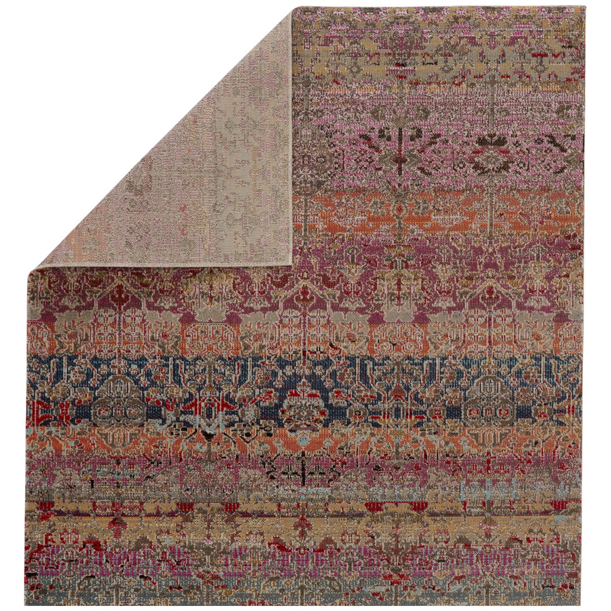 Jaipur Polaris Bodega Trellis Floral Multicolor Pink POL30 Rug