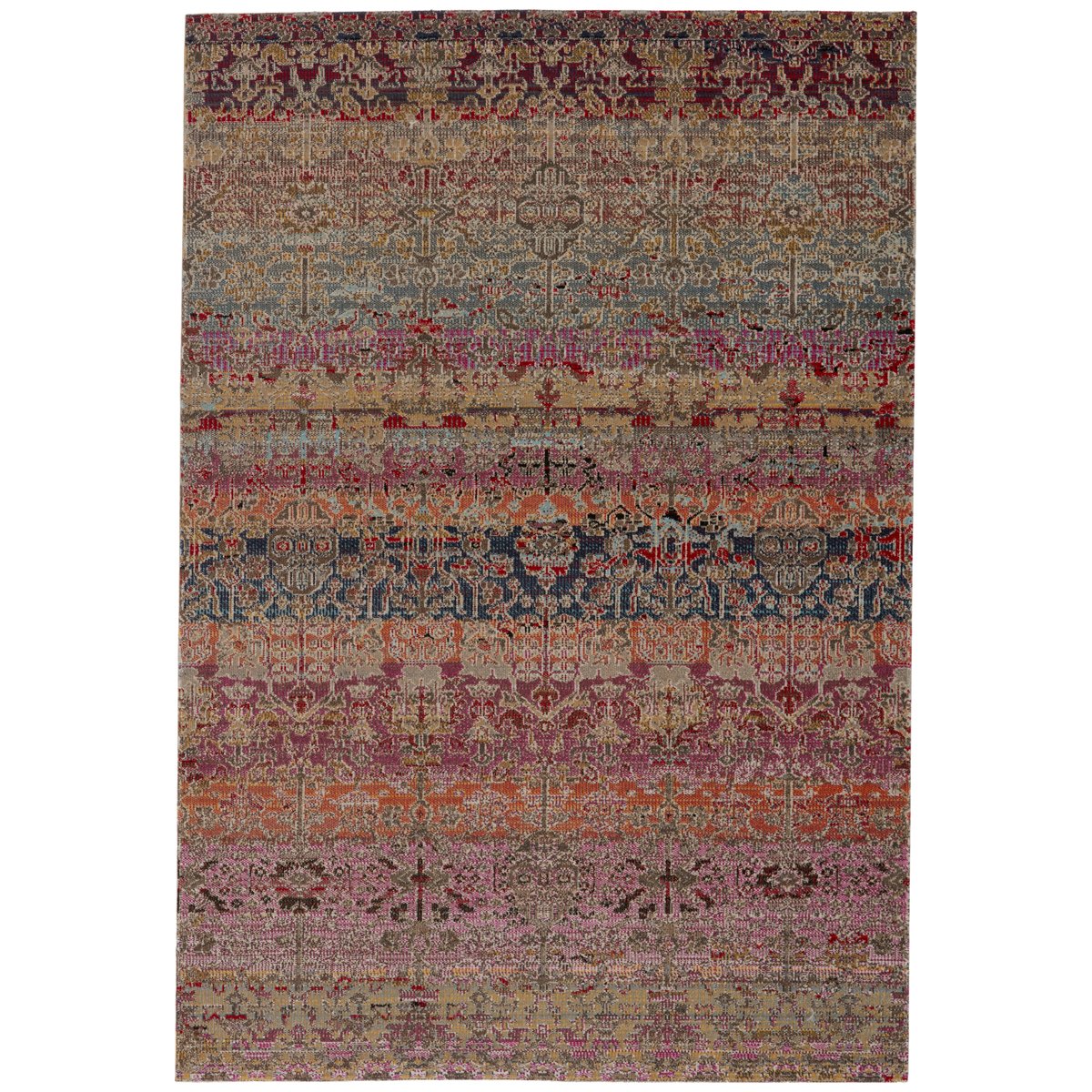 Jaipur Polaris Bodega Trellis Floral Multicolor Pink POL30 Rug