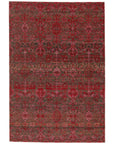 Jaipur Polaris Bodega Trellis Floral Red Taupe POL32 Rug