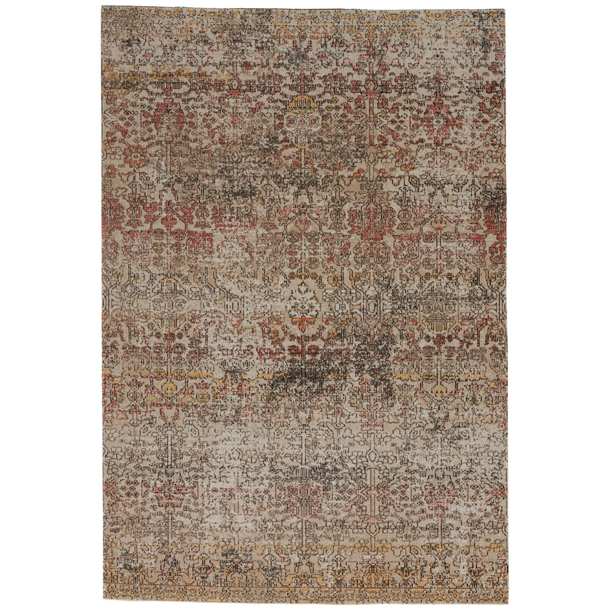 Jaipur Polaris Bodega Trellis Floral Multicolor Beige POL33 Rug