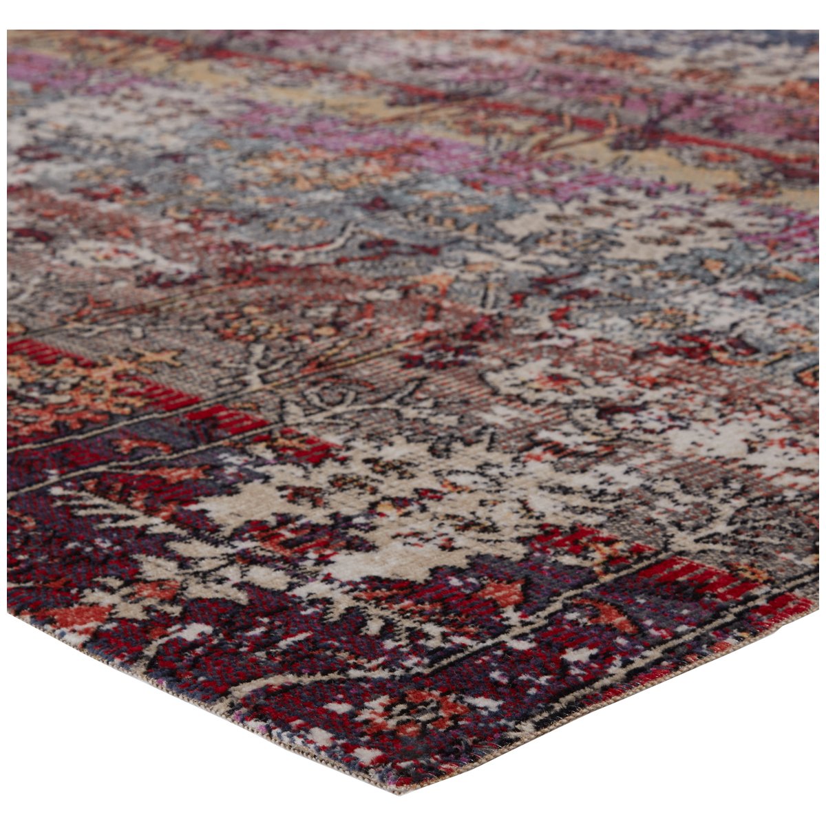 Jaipur Polaris Genesee Trellis Floral Multicolor Pink POL46 Rug