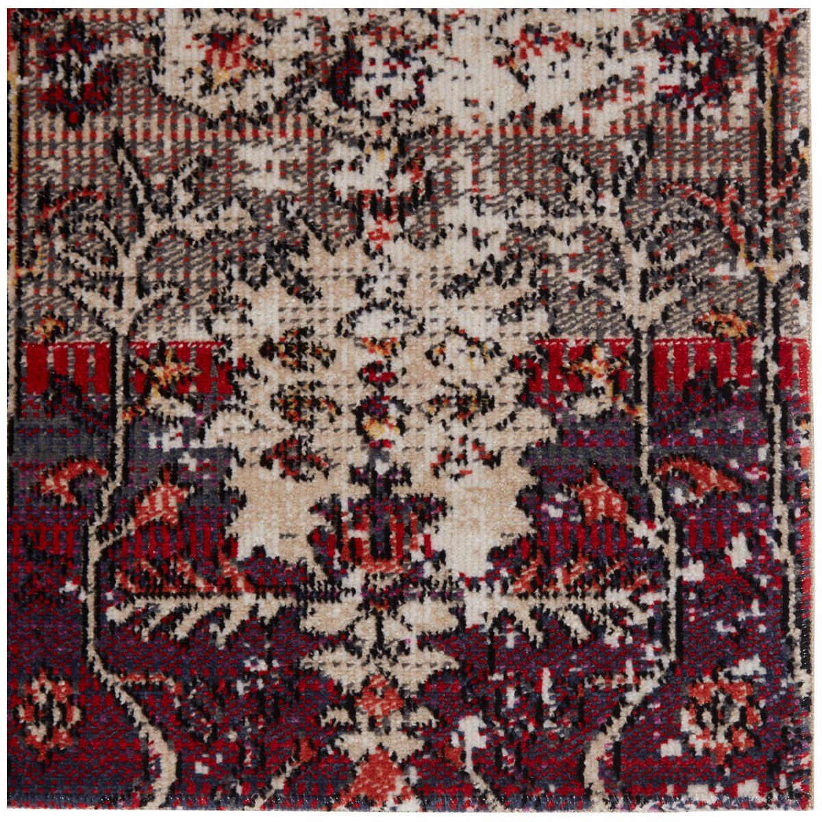 Jaipur Polaris Genesee Trellis Floral Multicolor Pink POL46 Rug