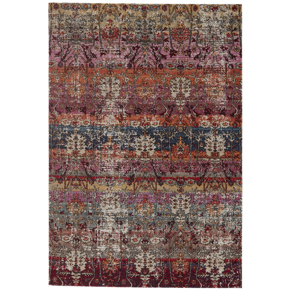 Jaipur Polaris Genesee Trellis Floral Multicolor Pink POL46 Rug